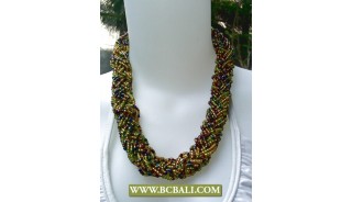 Seed Beads mix Color Fashion Necklaces Chockers